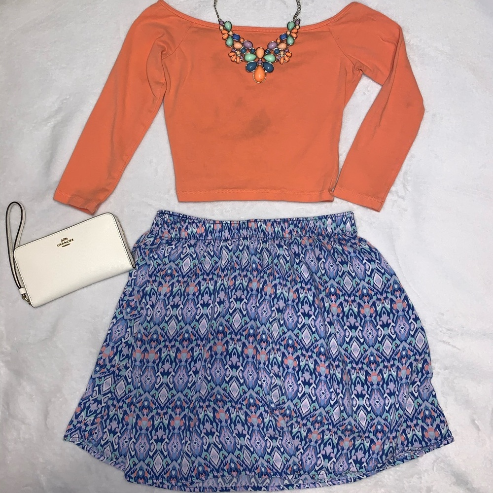 Hollister Crop & Skirt